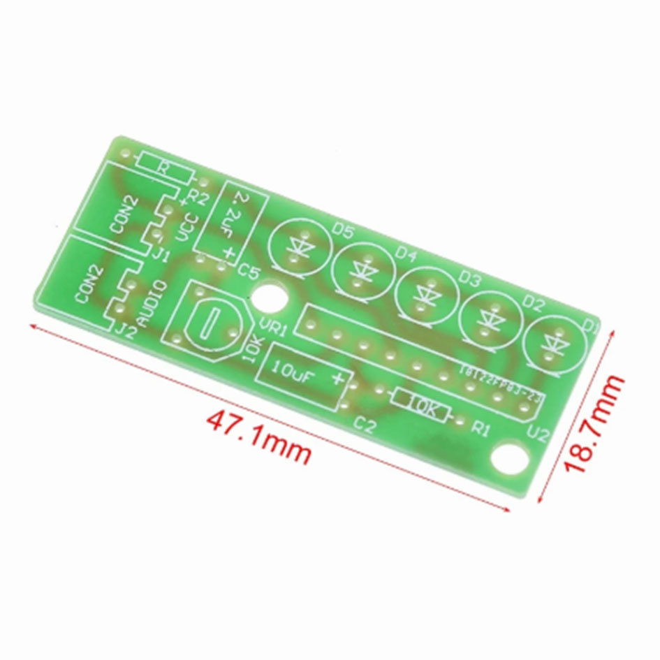 电平led指示灯器电路一