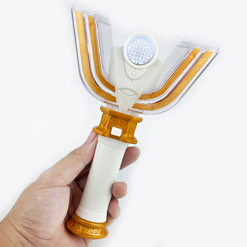 抖音热销迪迦奥特超人变身器黑暗神光棒发声发光开合儿童玩具批发