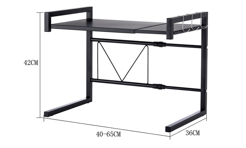 C型微波炉置物架