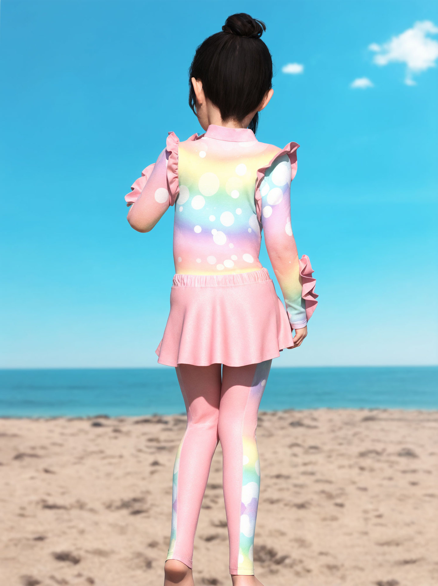 CM88-2BW长袖长裤裙双彩独角兽会晤升级-3