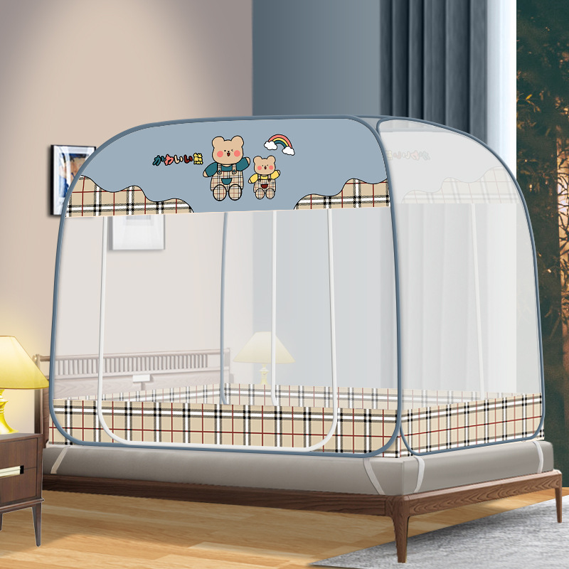 方顶双门有底 卡通布布艺（小熊）