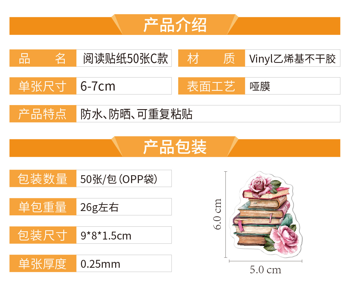 N08新款阅读贴纸50C主图 产品介绍_画板 1.jpg