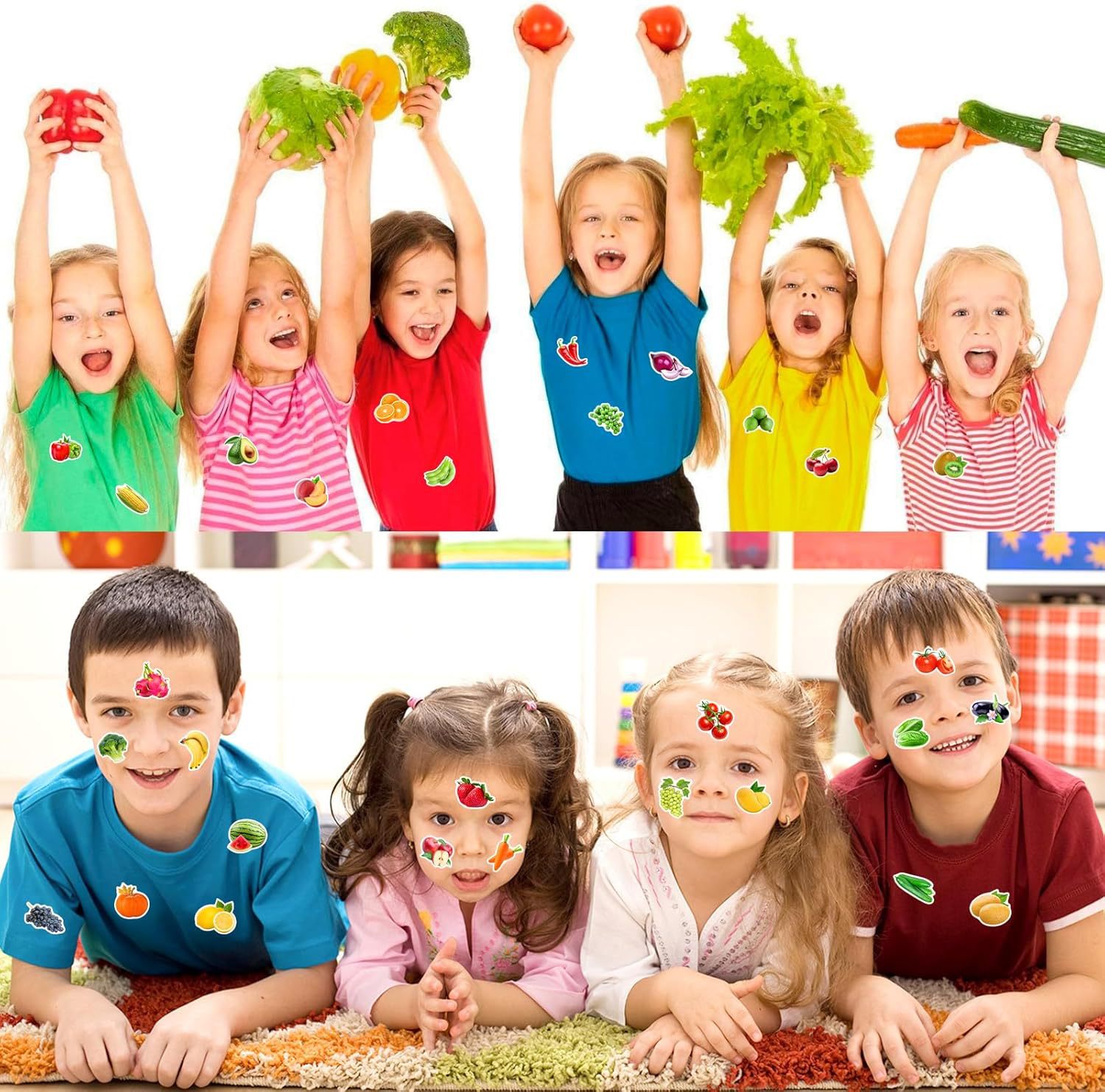 蔬菜水果贴纸