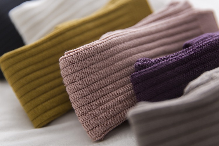 韩版竖条九分裤 (7)