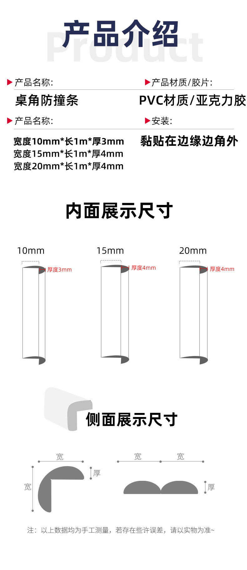 防撞条长条介绍