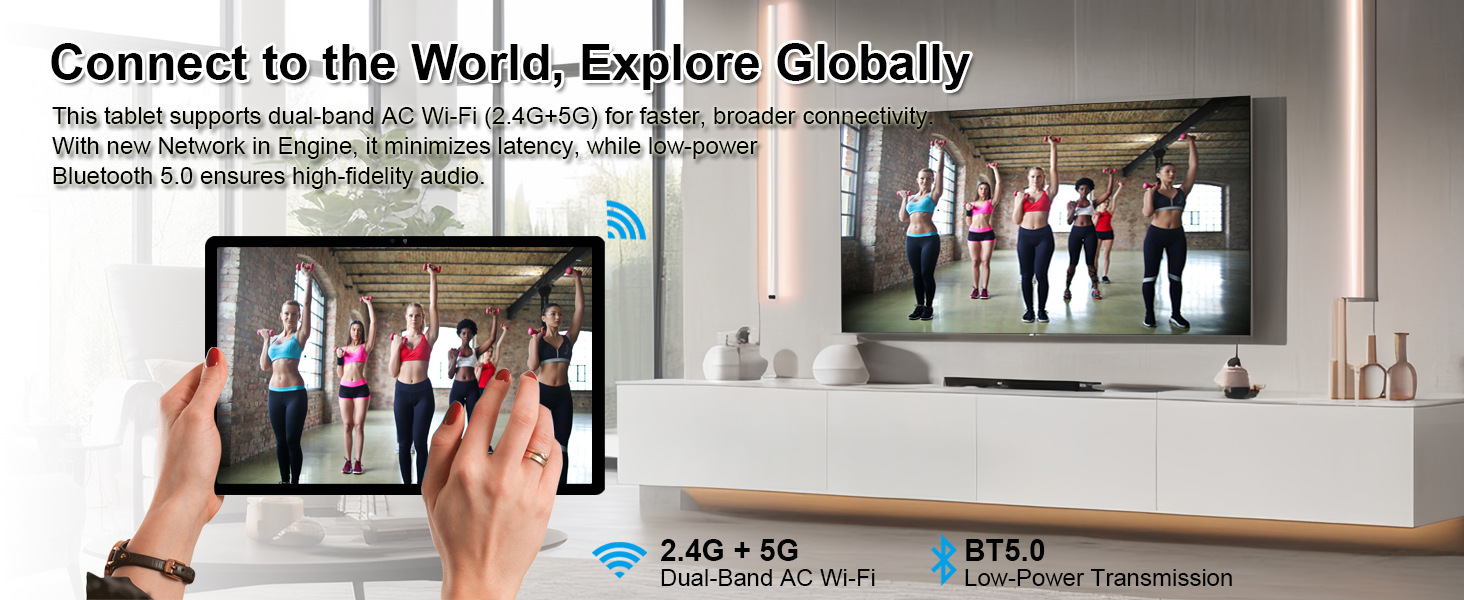 dual band wifi tablet