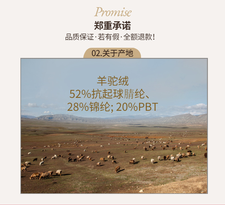 简约杂志风秋冬女装毛衣详情页