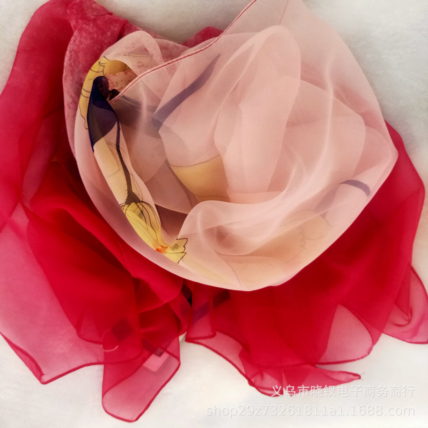 夏季防晒优柔沙丝巾