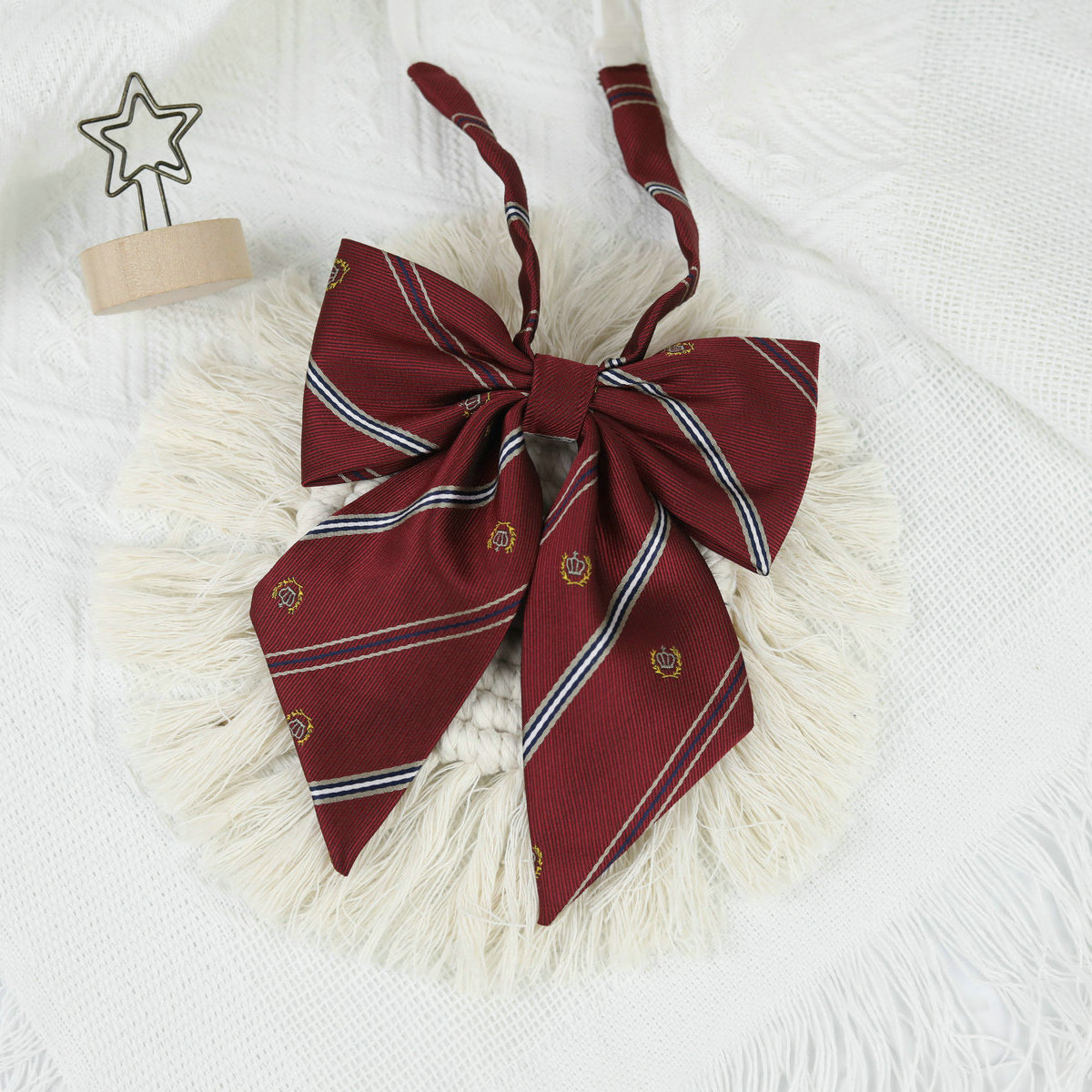 小皇冠酒红尖角领结 (8).JPG