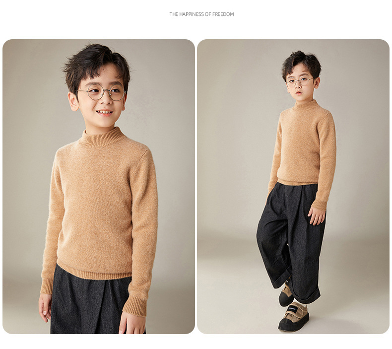复制_儿童纯羊毛衫秋冬男童纯色保暖针织衫女孩半.jpg