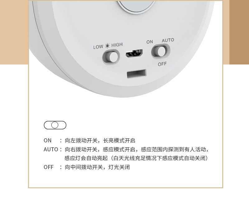 小夜猫人体感应灯5