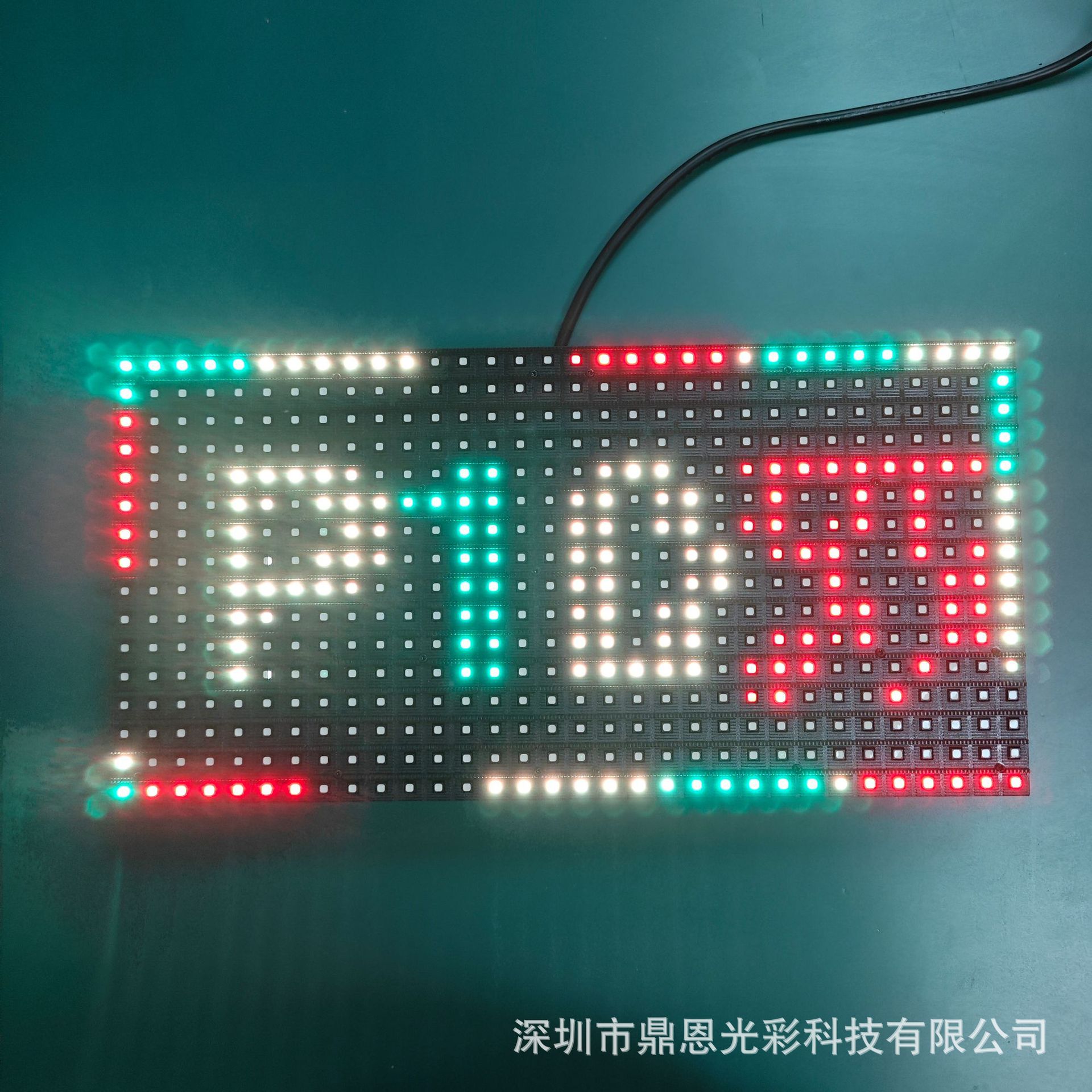 P10表贴双色-3535灯-点亮1