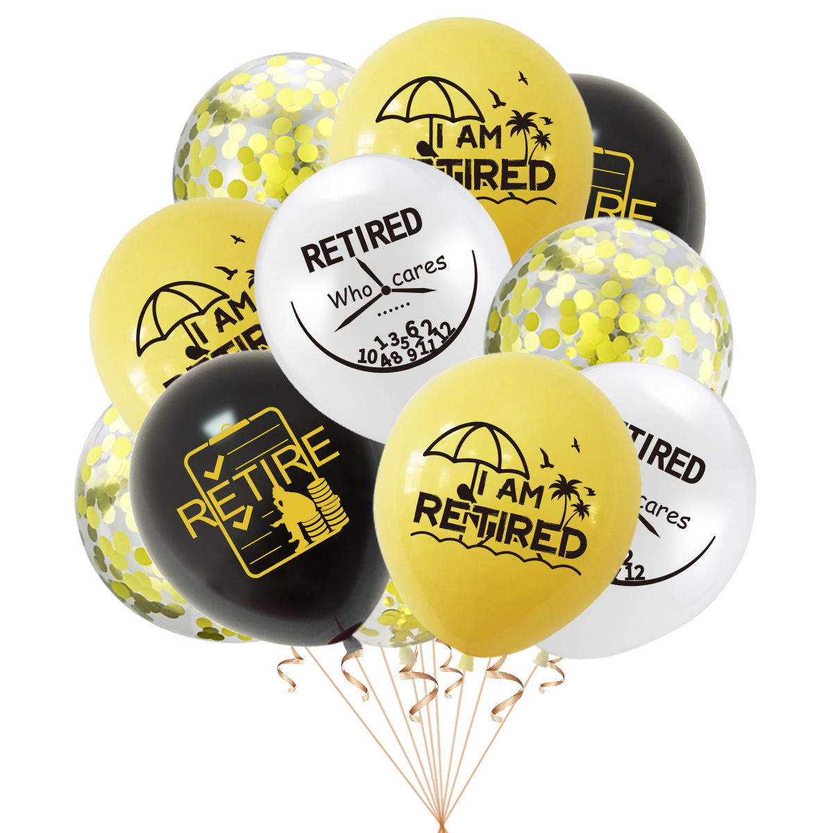 退休派对气球组合1