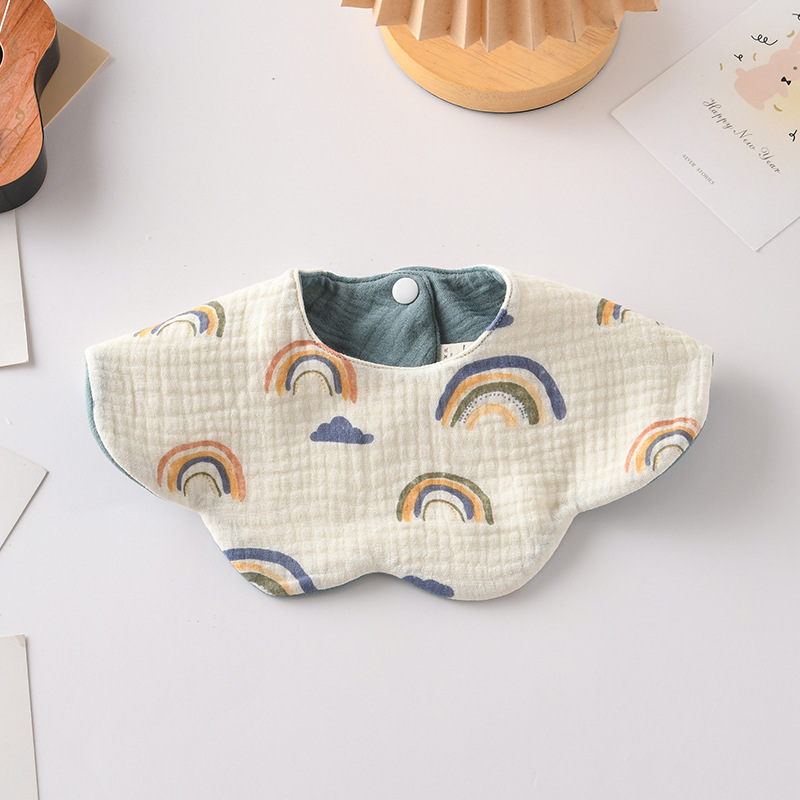 油画彩虹+牛仔蓝