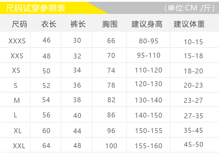 童装尺寸表.gif