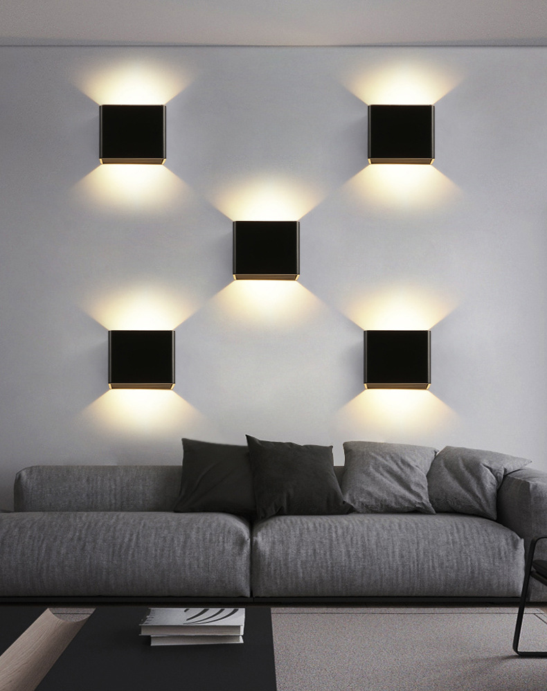 跨境现代简约北欧LED室内壁灯