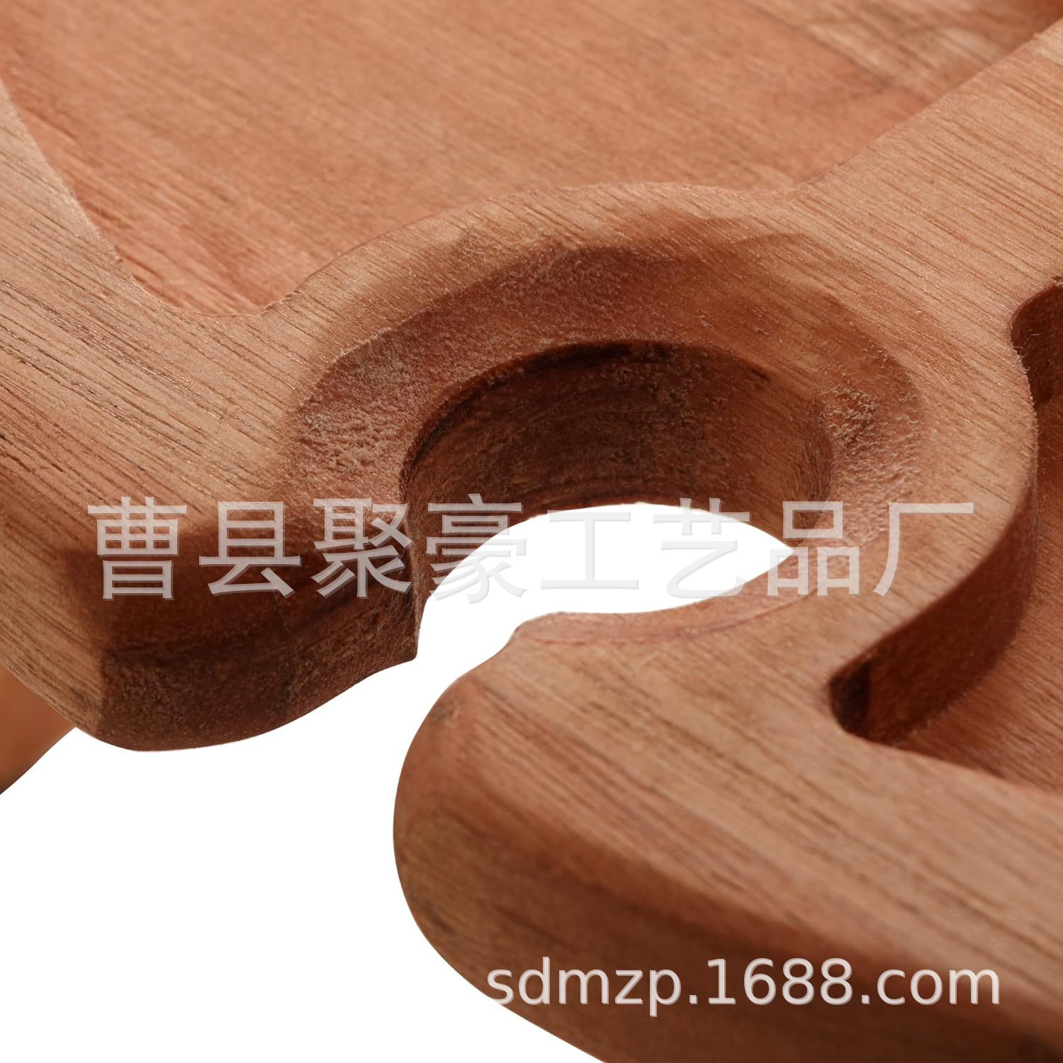 定制圆形实木户外折叠腿酒桌野餐便捷式露营餐桌木质实木果盘批发