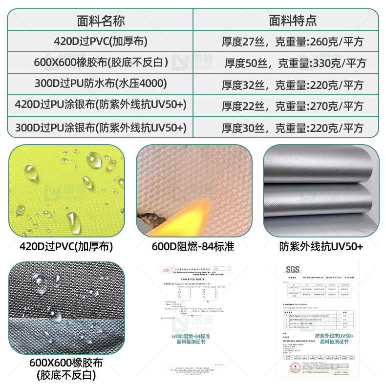 铝合金支架广告折叠帐篷