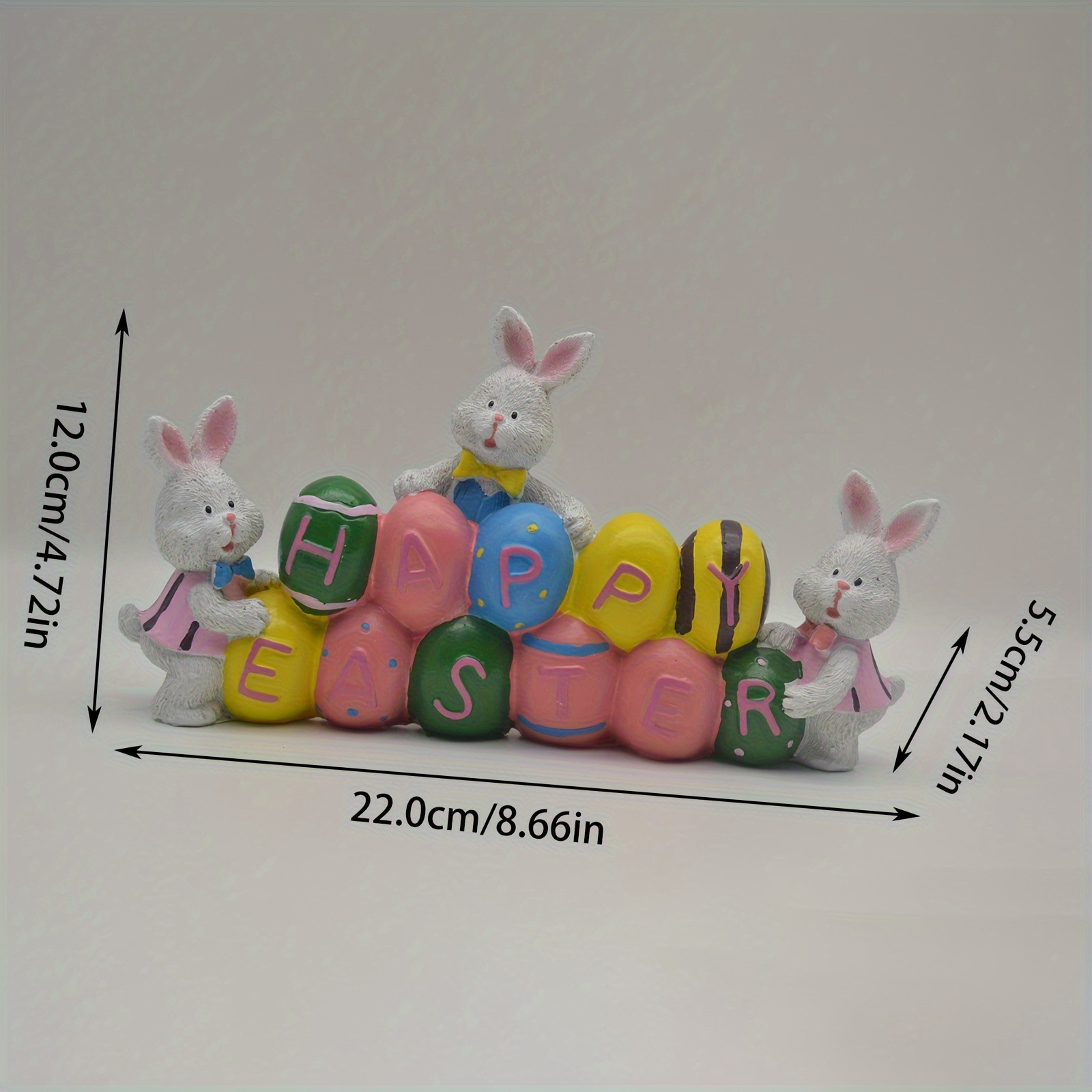 复杂三只兔子尺寸图