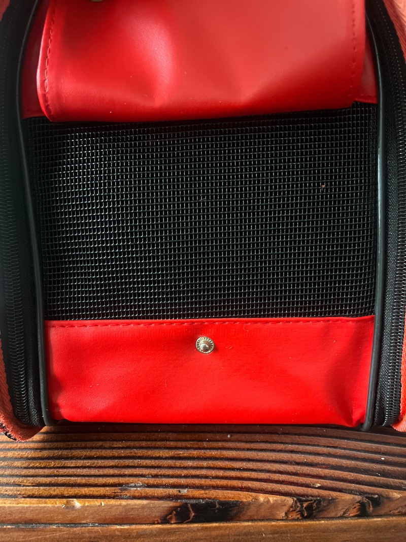 悠乐宠卡通PU双肩背包 红色3