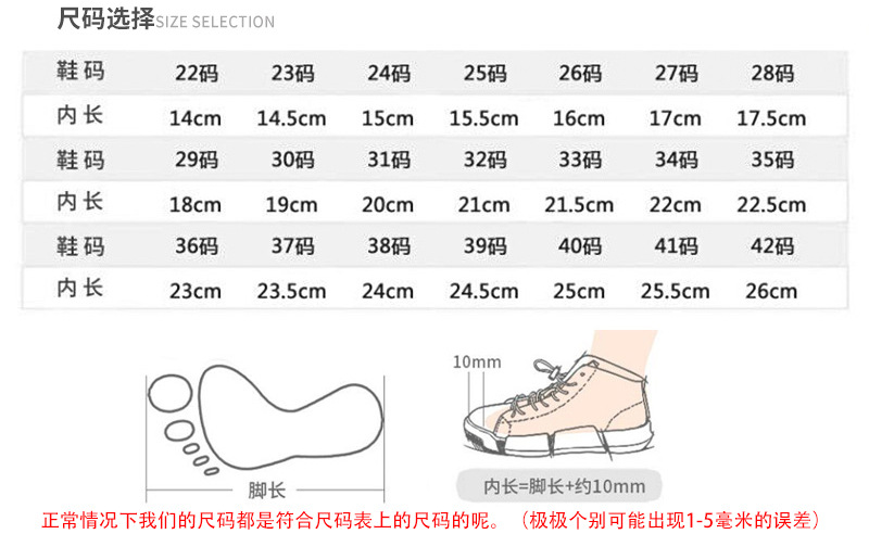 公版尺码