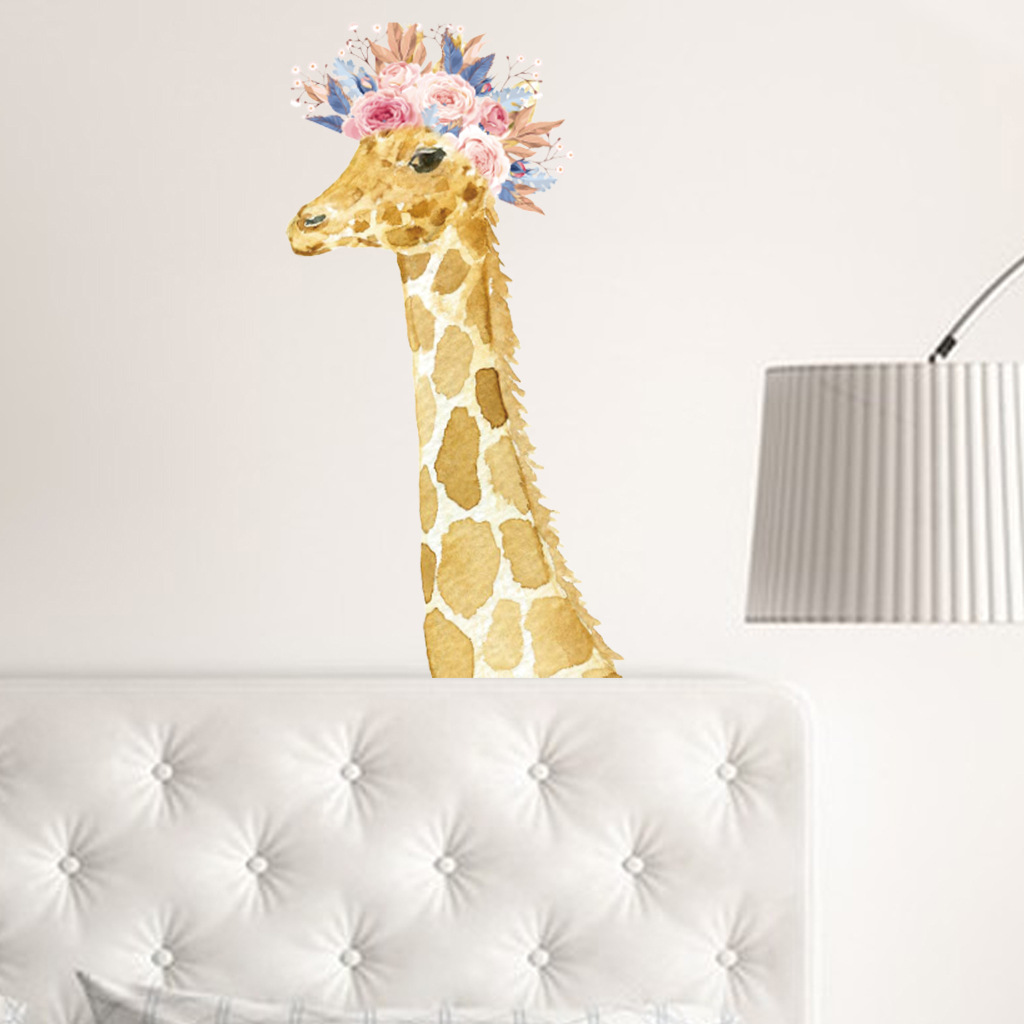 JS-N1154 带花环的长颈鹿