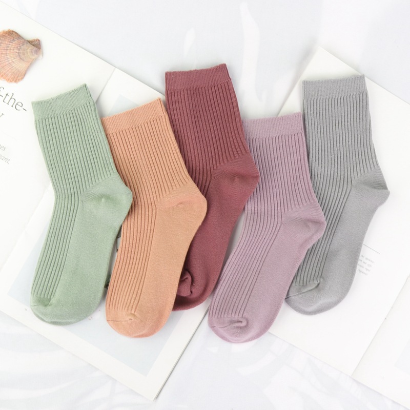 双针高腰厚棉女袜 (7)