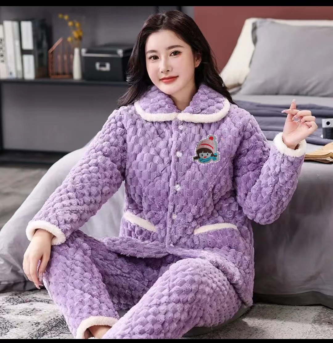 金龟绒翻领 紫罗兰