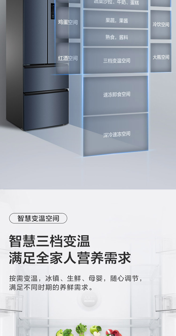 一级变频电冰箱