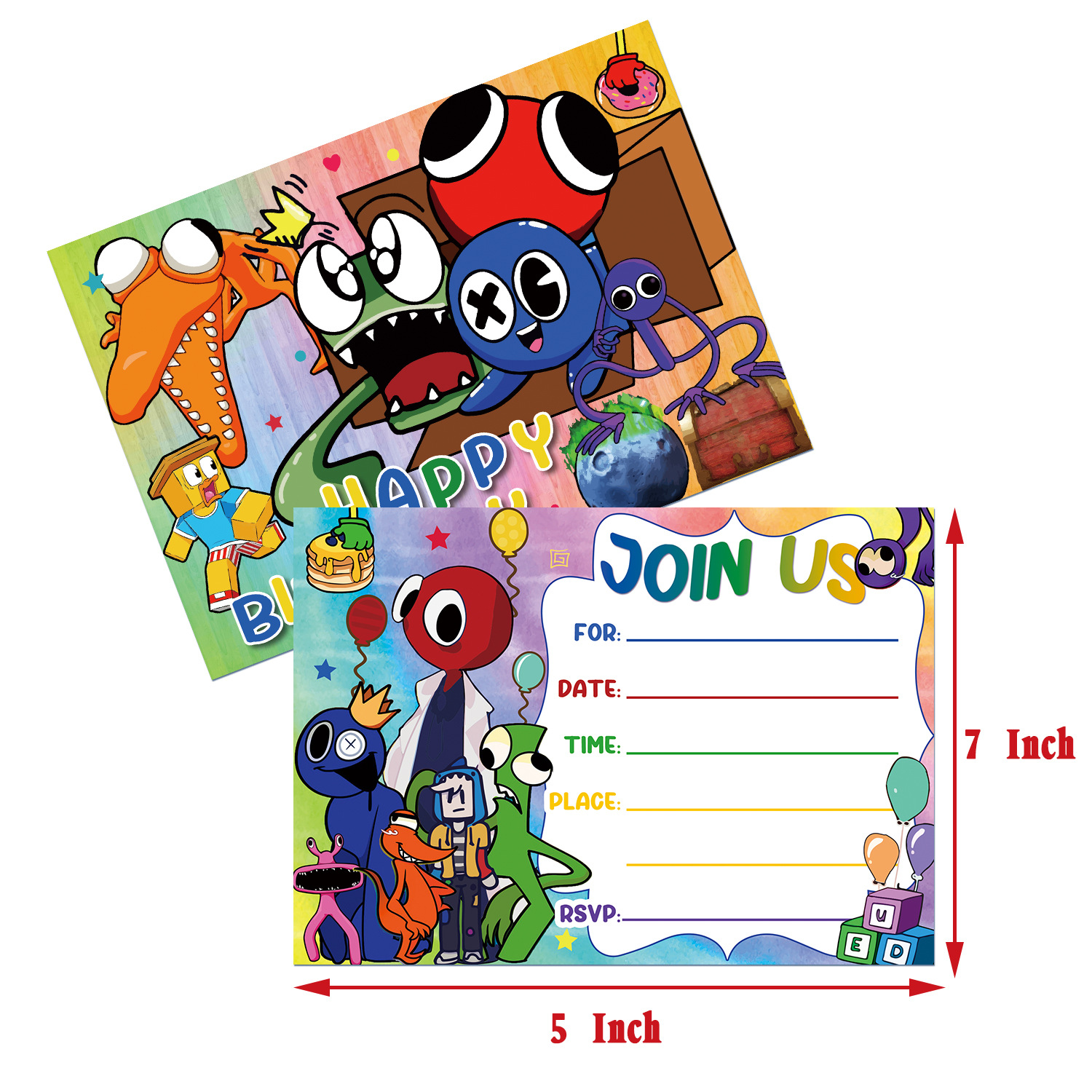 YL彩虹朋友邀请卡