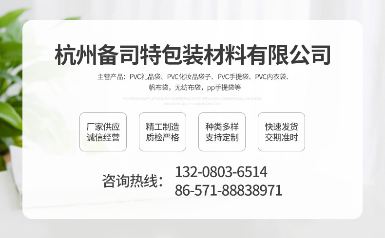 PVC透明手提礼品袋_01