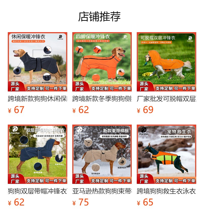 预览状态下无法点击,发布后,可点击跳转到对应的商品页面