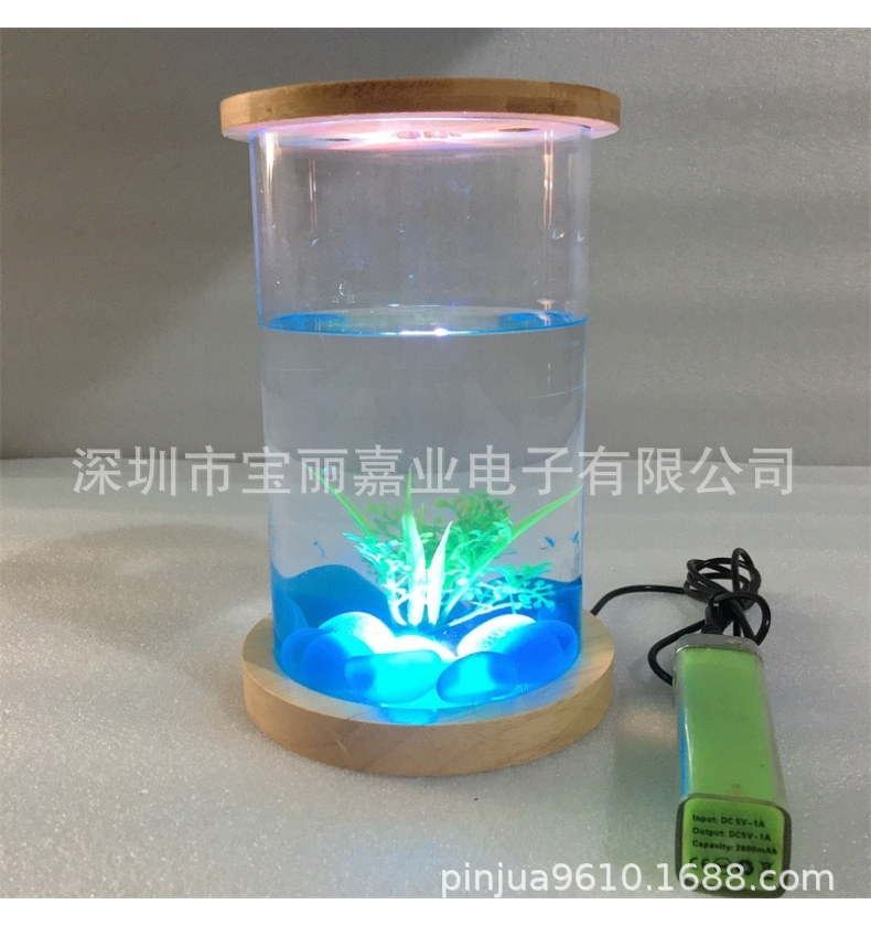 USB圆鱼缸_3@凡科快图
