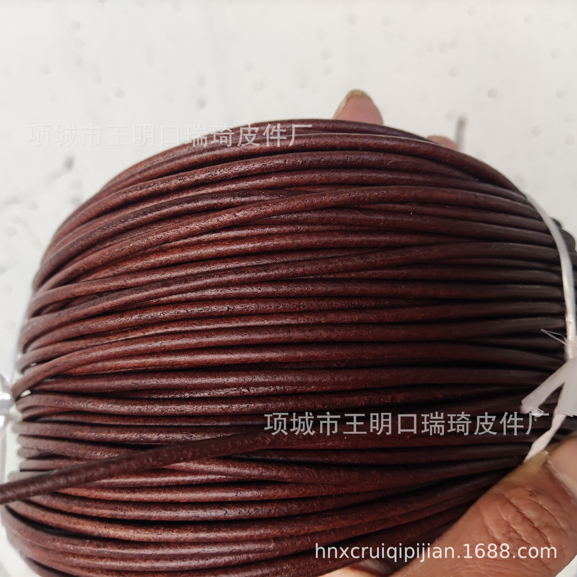 复古牛皮绳