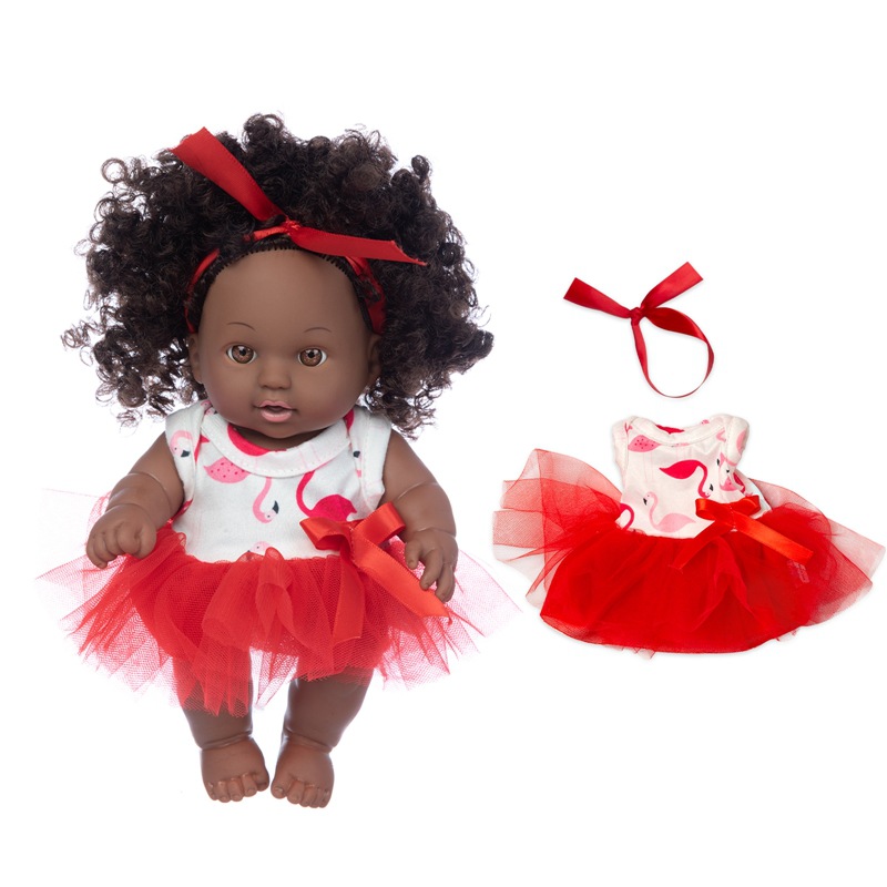 Q8-030 火烈鸟红纱裙 (2)