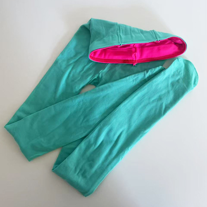 双层撞色天鹅绒