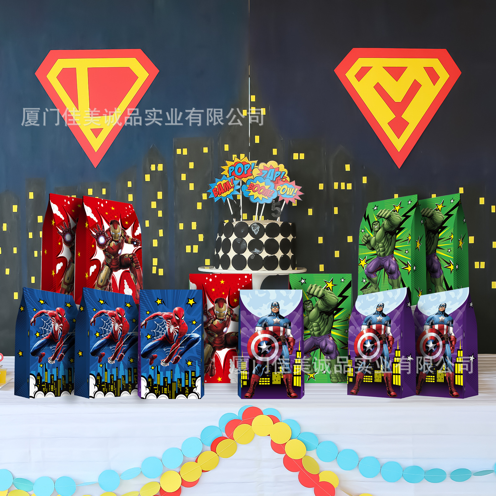超级英雄礼品袋套装-Melody新品-5.jpg