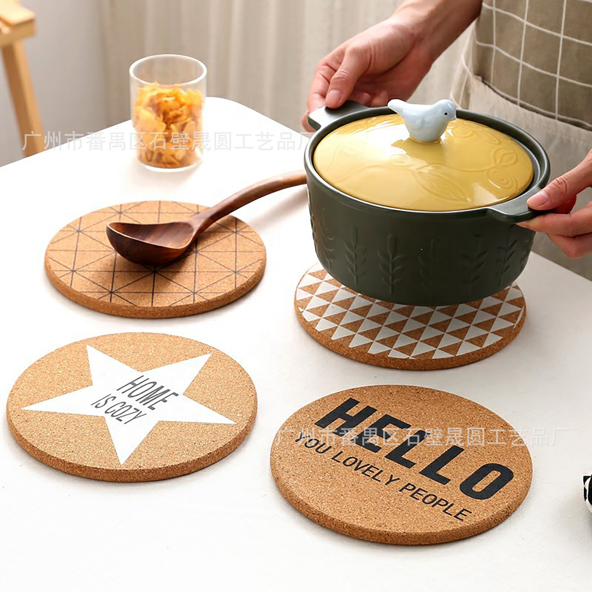 软木杯垫MDF餐垫