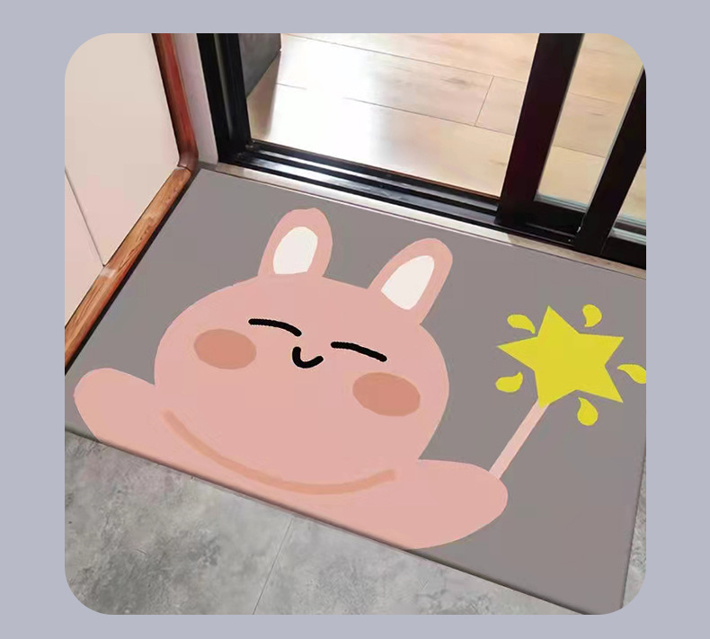 科技绒地垫,吸水地垫,浴室速干地垫,卫生间门垫,吸水脚垫