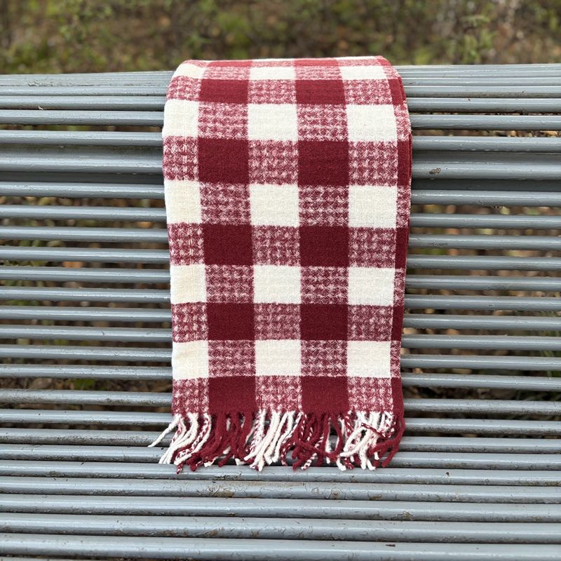 10.红白经典格（195X60CM左右）