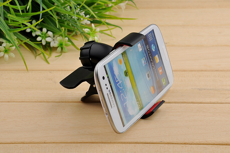 双夹铝管手机支架 万向软管支架 车载支架 大夹头