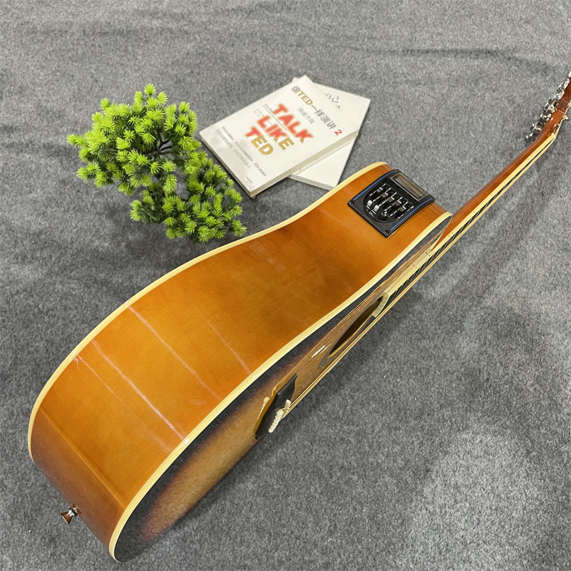 acoustic electric guitar