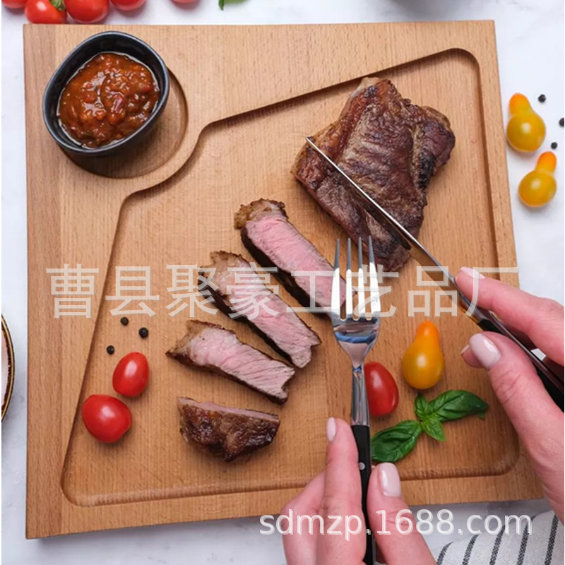 木质创意托盘橡木砧板寿司盘薯条炸鸡木盘实木披萨奶酪托盘批发