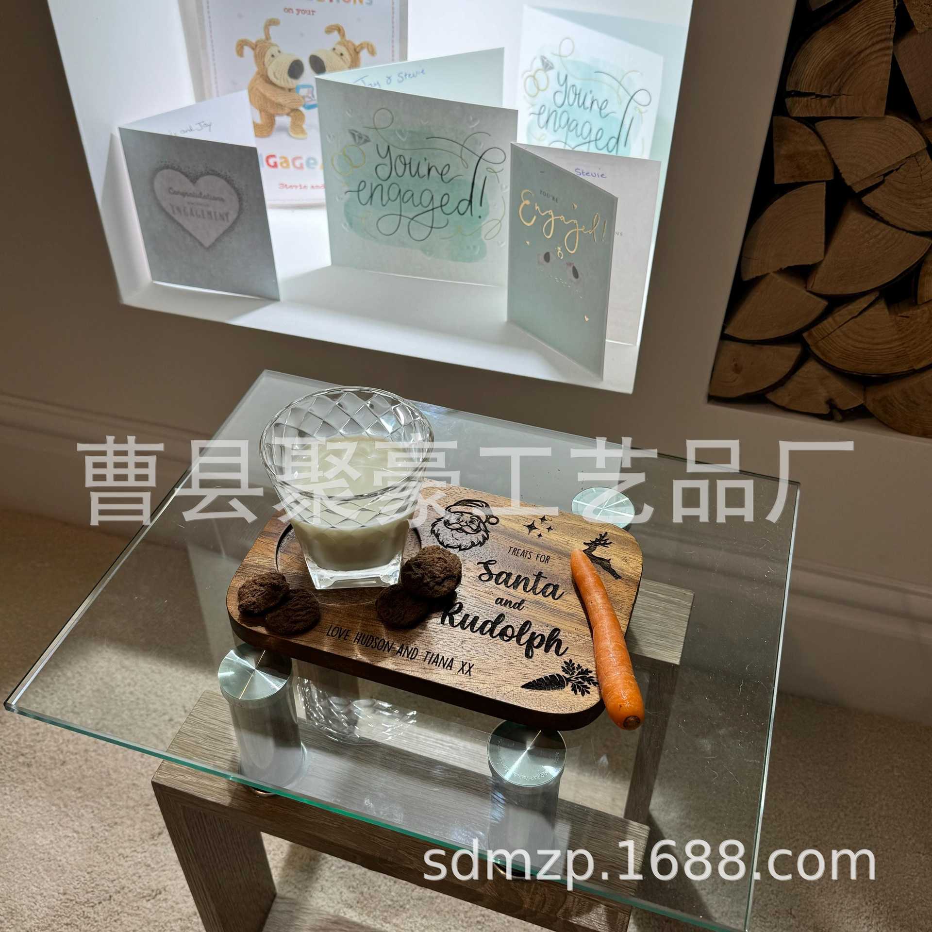 相思木盘实木早餐板木质咖啡托盘饼干食品木制桌面收纳摆件木盘