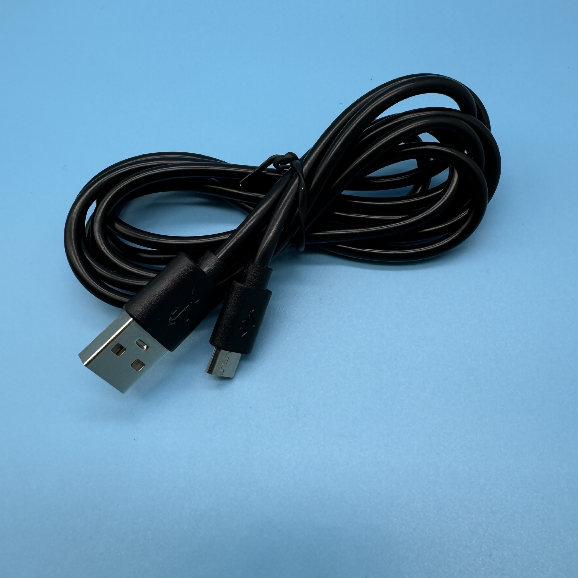 环保安卓充电线2A1米USB转microUSB高品质V8手机安卓数据线0.3米
