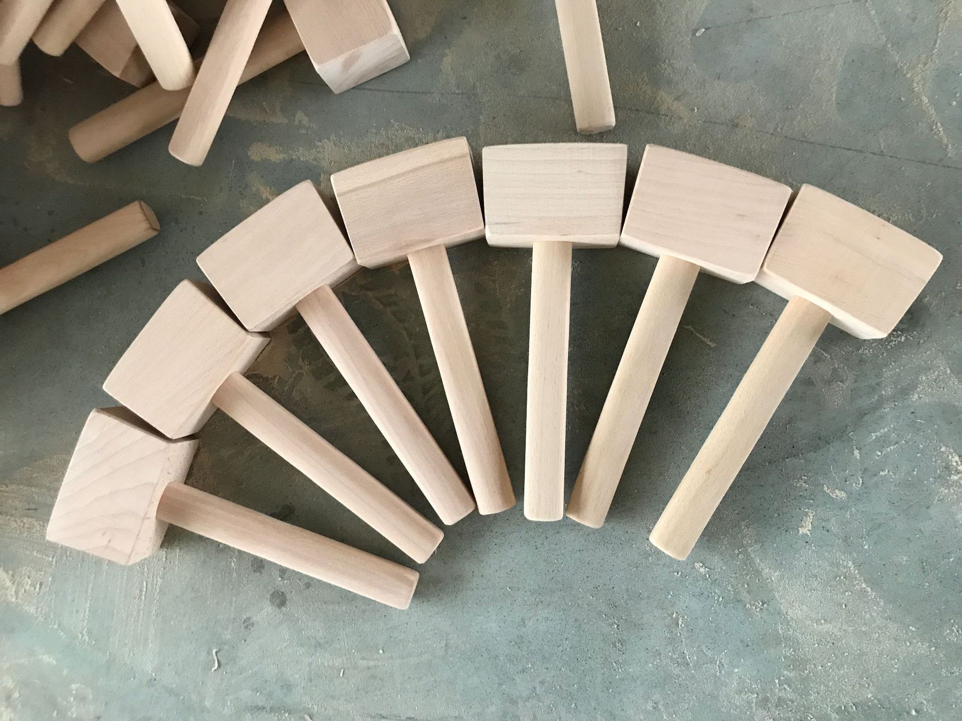 中拓方木锤榉木锤木槌手工红榉木特大号方木锤碎冰锤方木锤木榔头