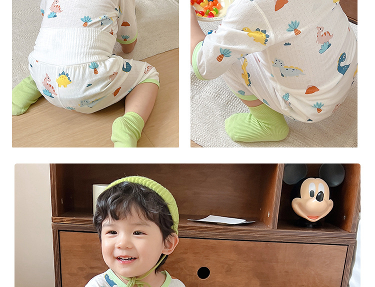 七分高腰套装彩色恐龙_05