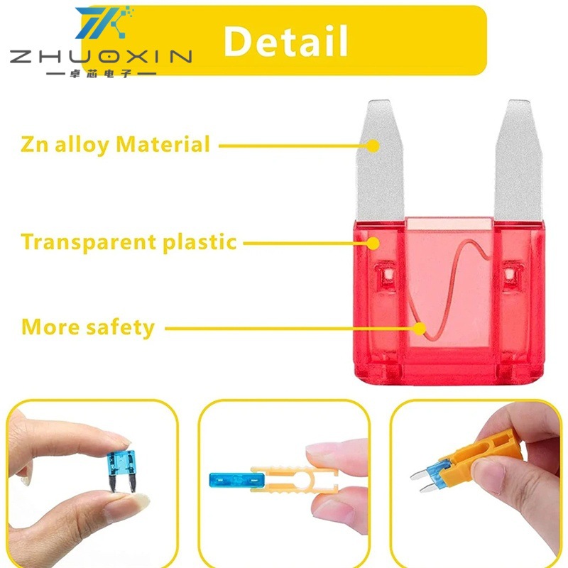 120pcs-Mixed-Mini-Blade-Fuses-