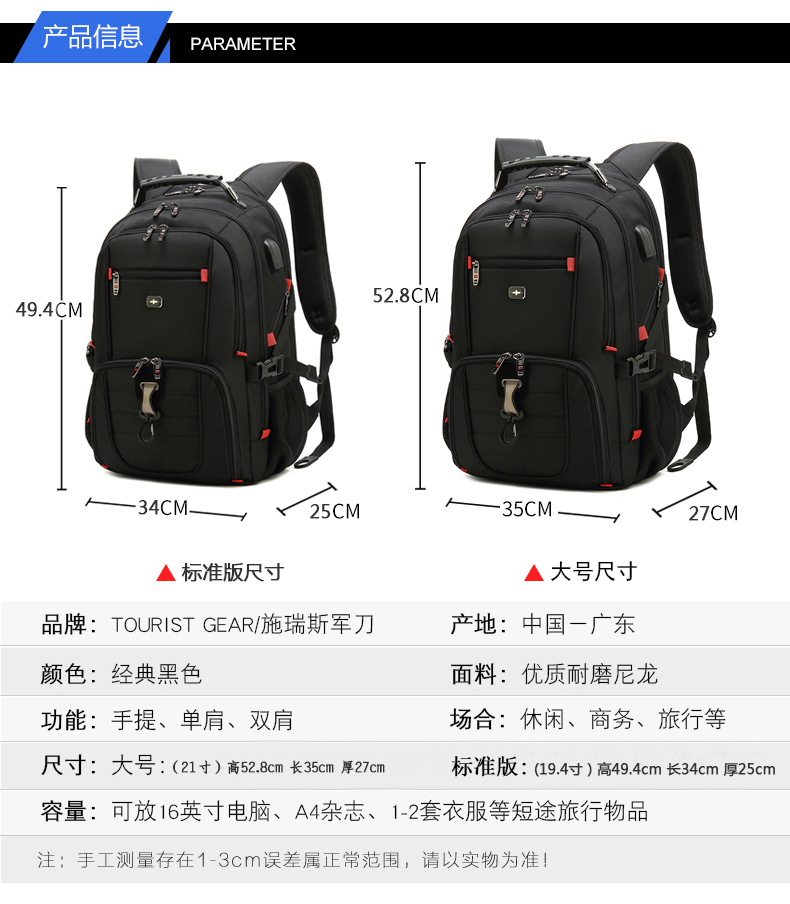 标准版和大号尺寸