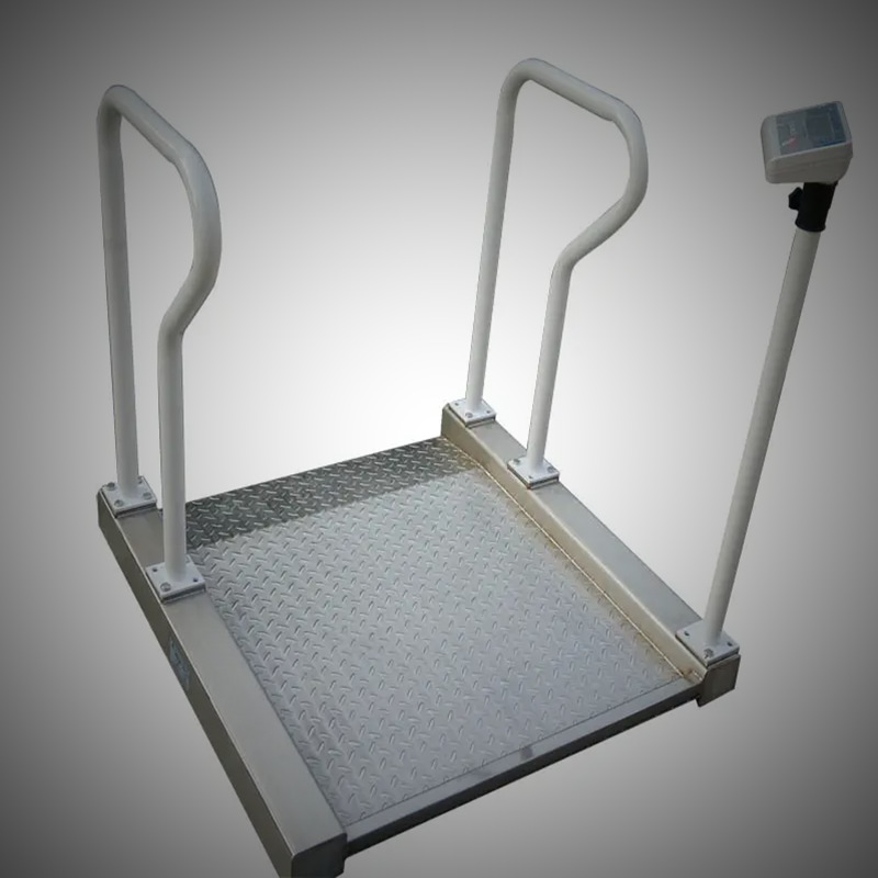 不锈钢透析防水轮椅电子地磅秤